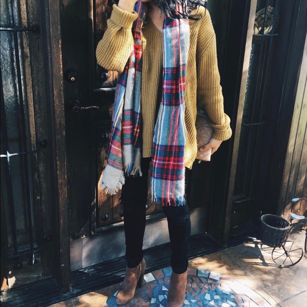 Flannel scarf